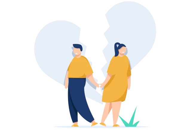 Ilustracja: terapia po rozstaniu