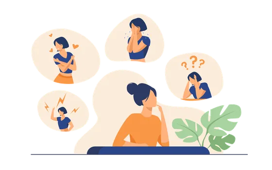 Ilustracja: rozmowa terapeutyczna